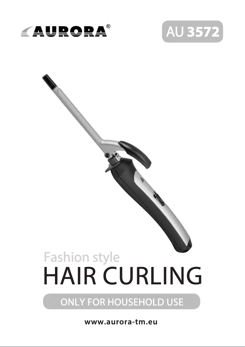 Imagen de la primera página del manual del dispositivo AU3572