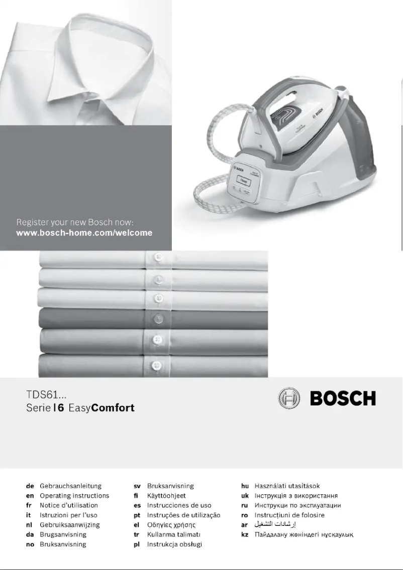 Página nº 1 - Manual de usuario Bosch TDS6140