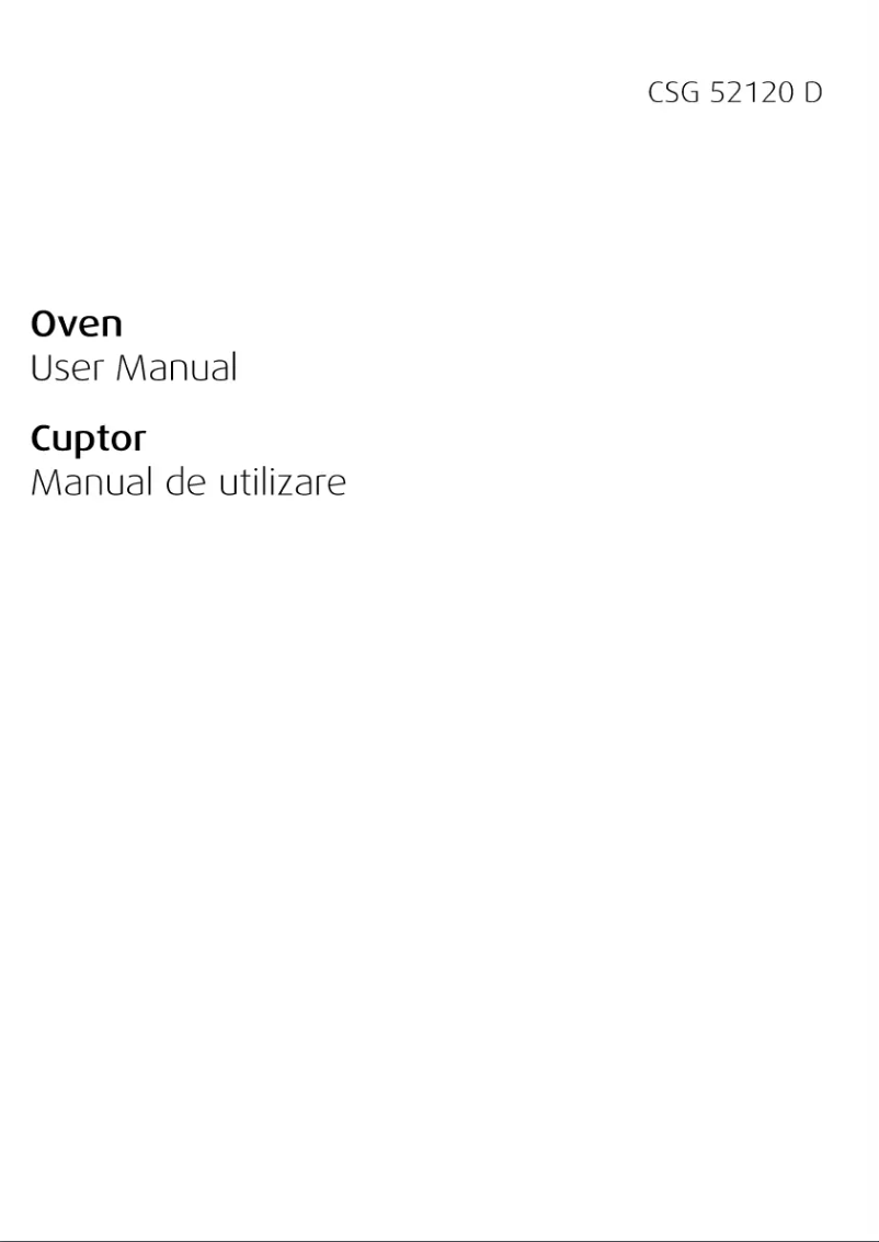 Página 1 del manual Manual de usuario Beko CSG52120DX