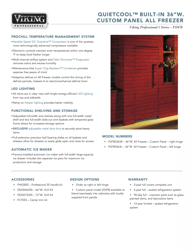 Imagen de la primera página del manual del dispositivo FDFB5363L