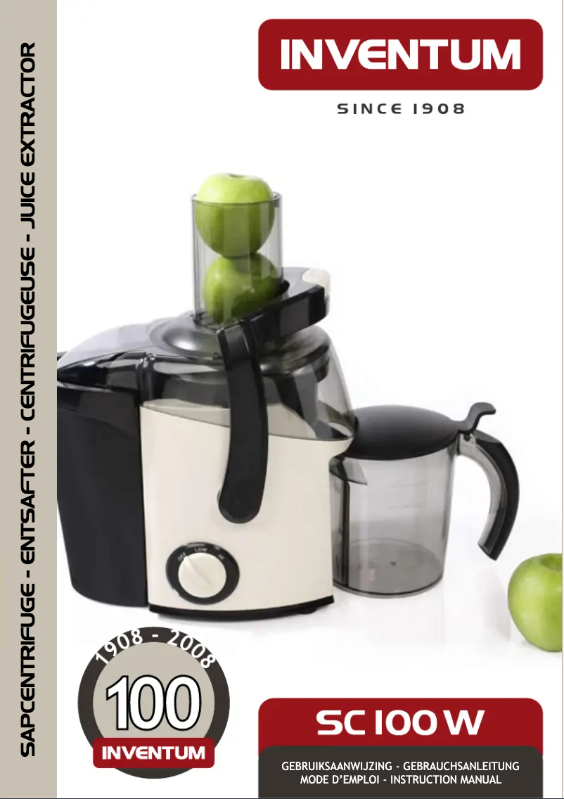 Página 1 del manual Manual de usuario Inventum SC100W