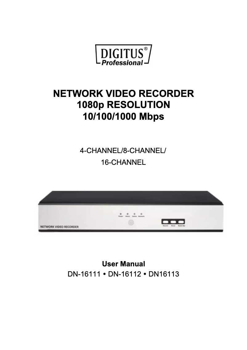 Página 1 del manual Manual de usuario Digitus DN-16112