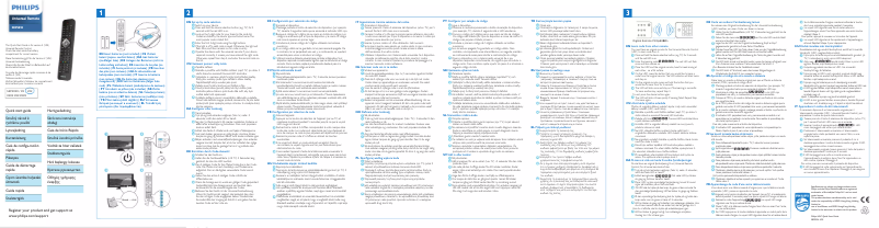 Imagen de la primera página del manual del dispositivo SRP5016