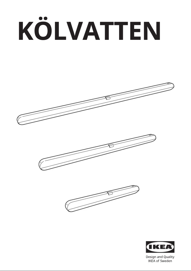Página 1 del manual Manual de usuario Ikea KÖLVATTEN 005.689.88