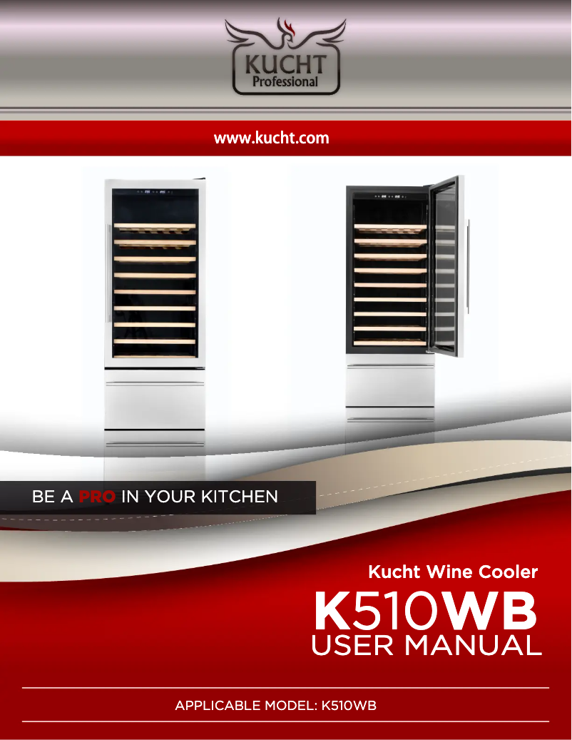 Imagen de la primera página del manual del dispositivo K510WB