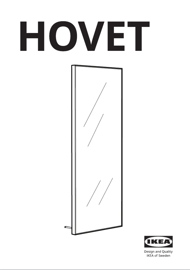 Imagen de la primera página del manual del dispositivo HOVET 500.382.13