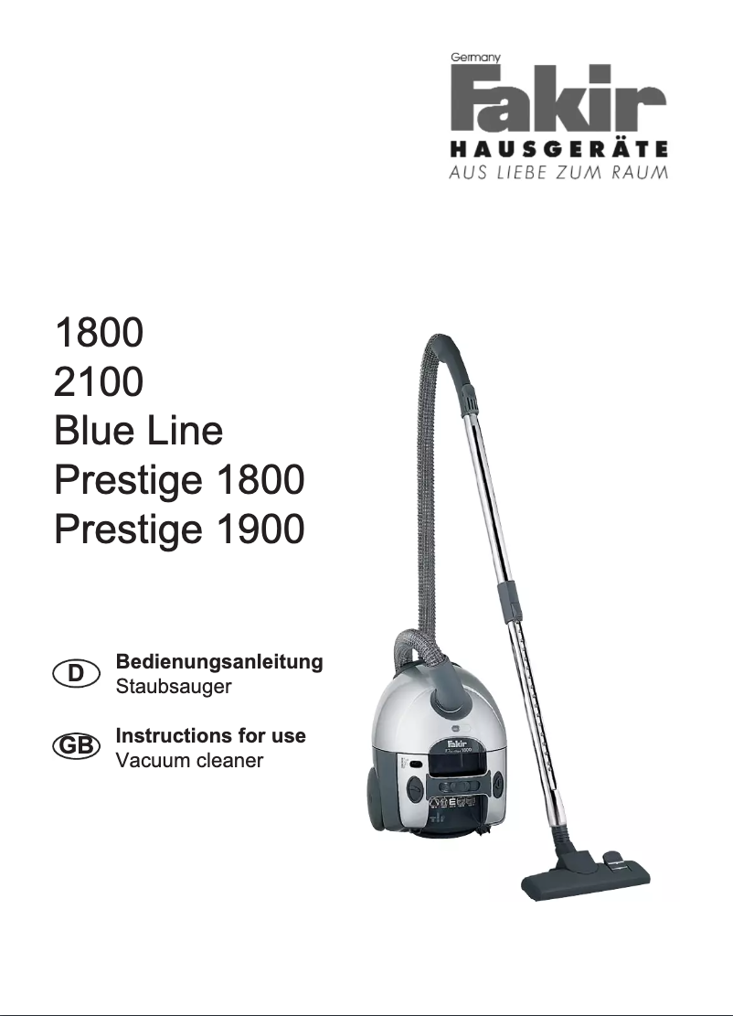 Imagen de la primera página del manual del dispositivo 2100