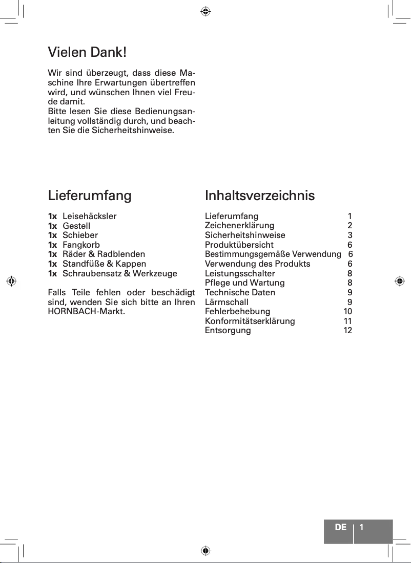 Imagen de la primera página del manual del dispositivo FQ-ELH 2500