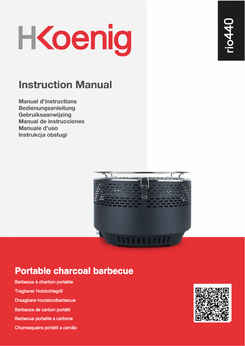 Imagen de la primera página del manual del dispositivo RIO440