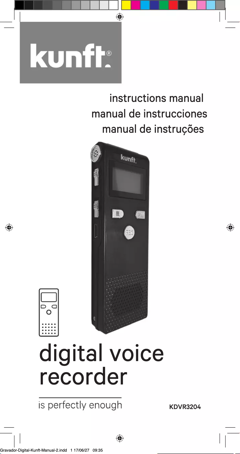 Página 1 del manual Manual de usuario Kunft KDVR3204