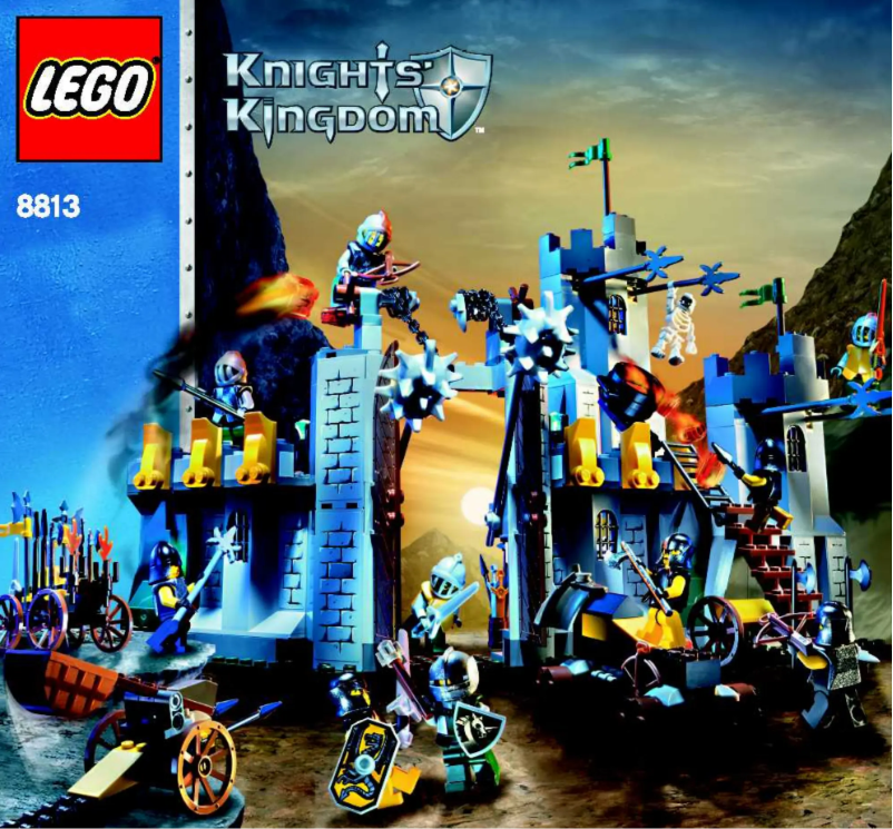Página 1 del manual Manual de usuario Lego Knights Kingdom 8813