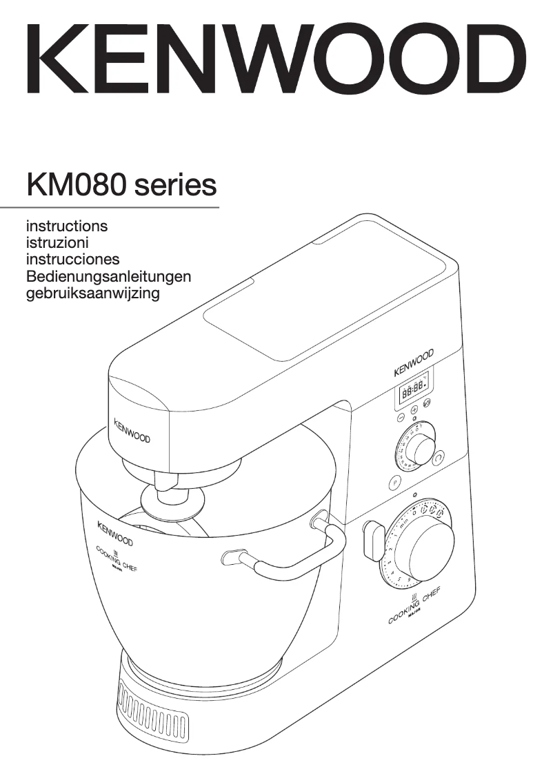 Página 1 del manual Manual de usuario Kenwood KM096