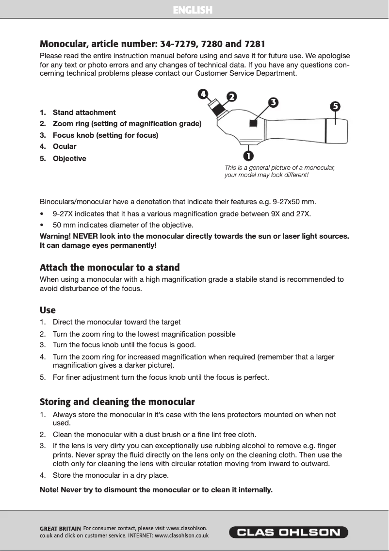 Página 1 del manual Manual de usuario Asaklitt 34-7280