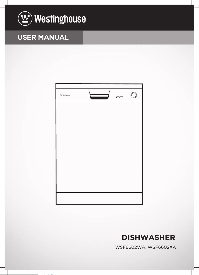 Imagen de la primera página del manual del dispositivo WSF6602WA