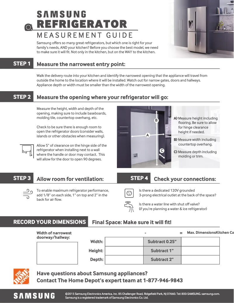 Imagen de la primera página del manual del dispositivo RH25H5611BC