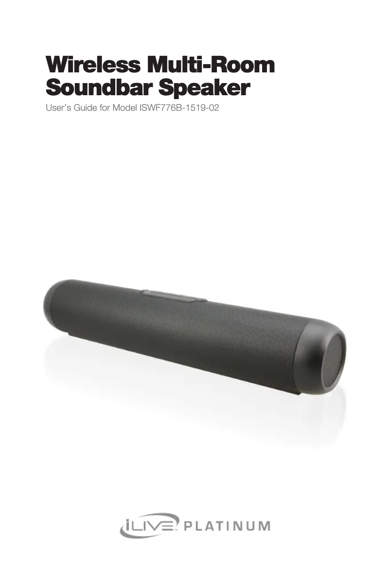 Página nº 1 - Manual de usuario iLive ISWF776B