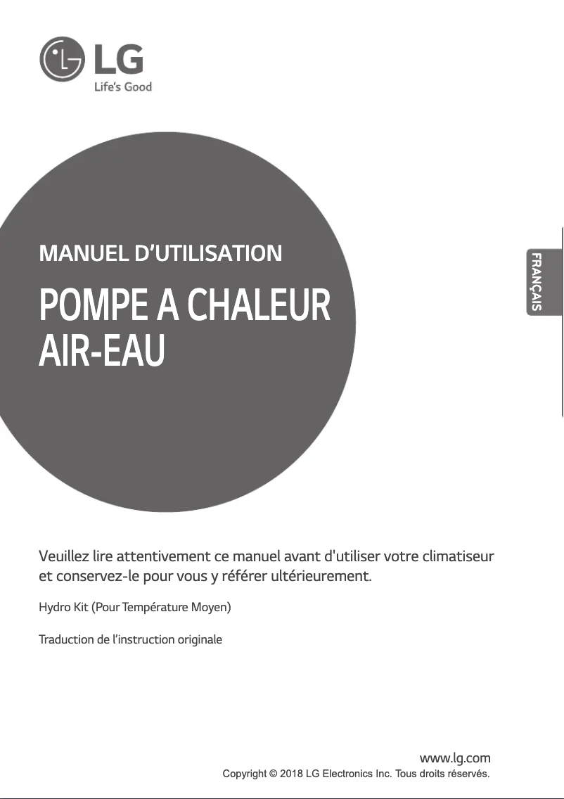 Página nº 1 - Manual de usuario LG MULTI V ARNH04GK2A4