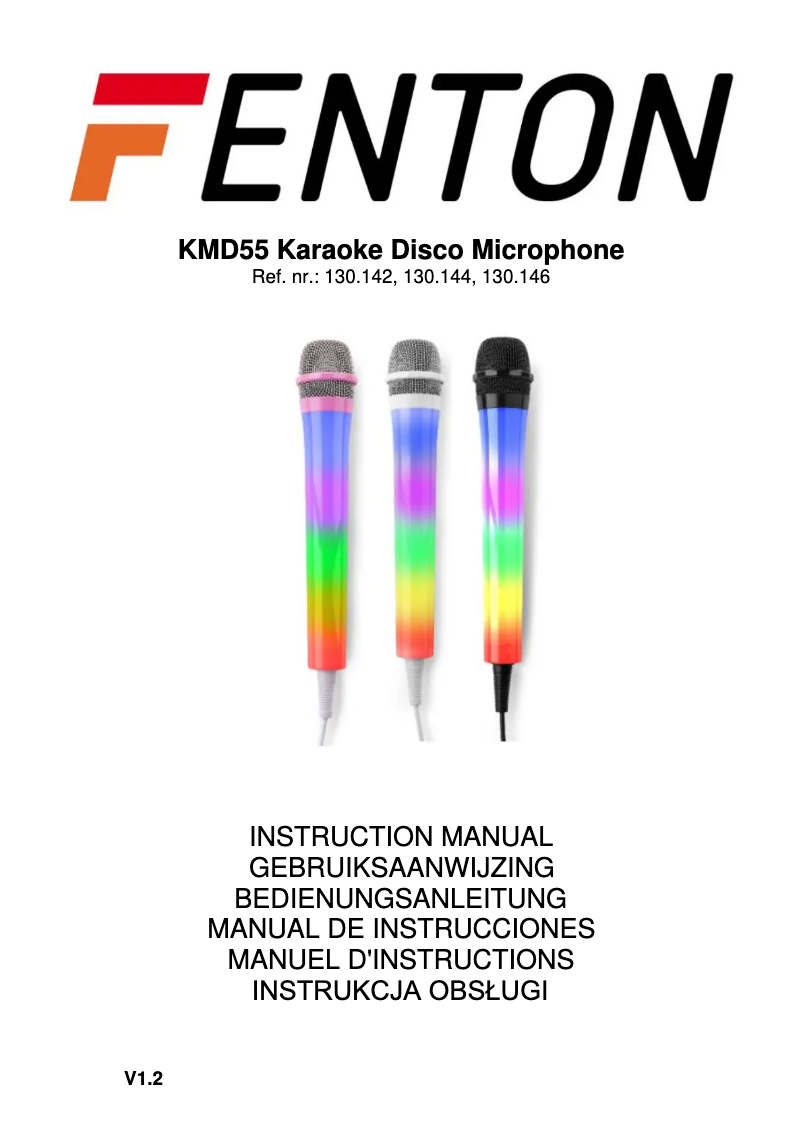 Página 1 del manual Manual de usuario Fenton KMD55