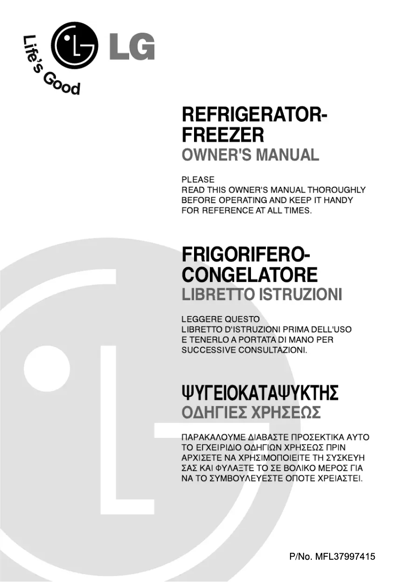 Imagen de la primera página del manual del dispositivo GN-B352YUCA
