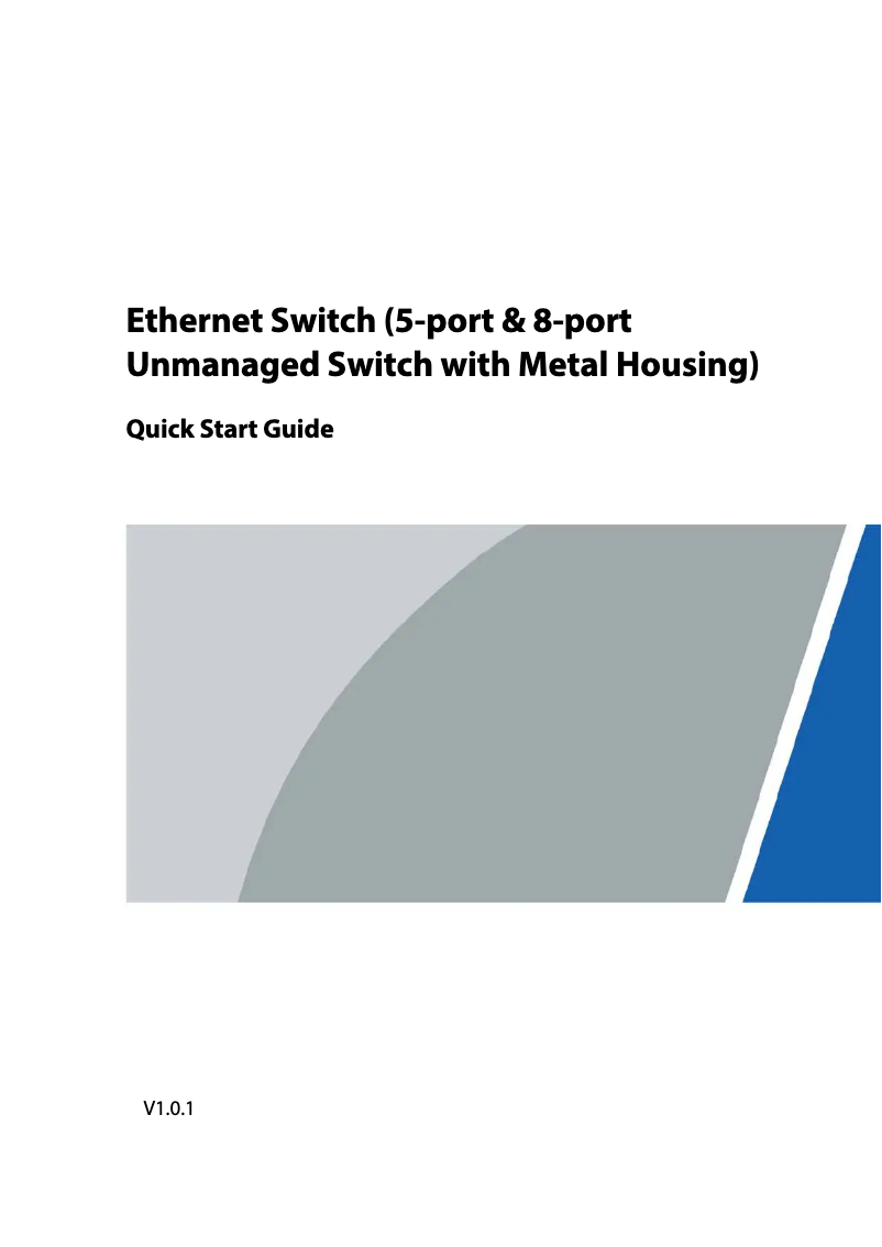 Imagen de la primera página del manual del dispositivo PFS3008-8ET