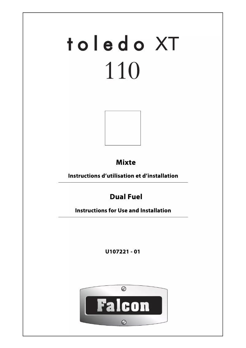 Imagen de la primera página del manual del dispositivo Toledo XT