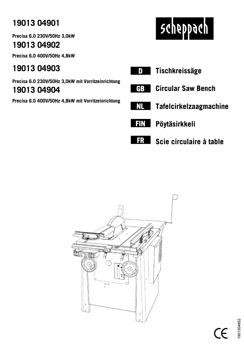Imagen de la primera página del manual del dispositivo Tiger 2500