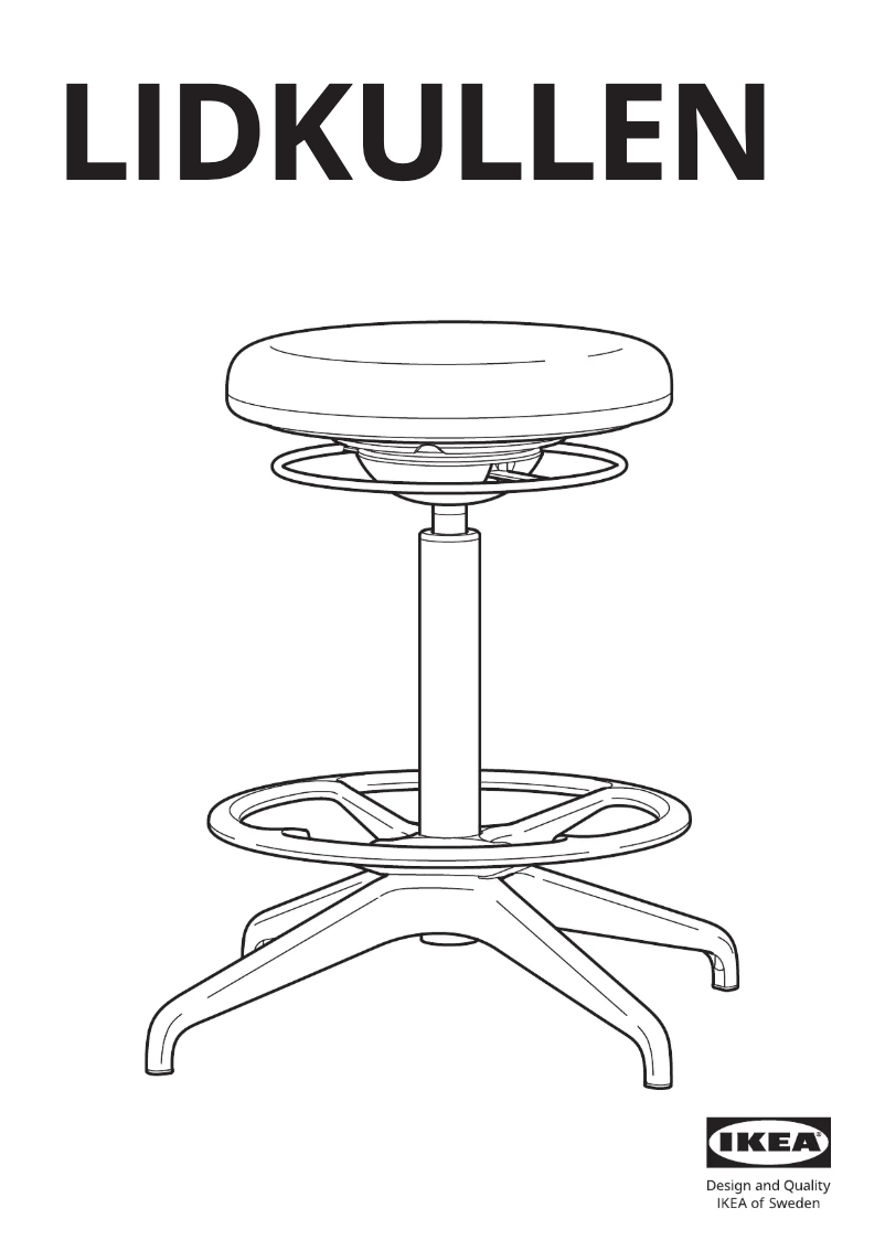 Imagen de la primera página del manual del dispositivo LIDKULLEN 004.183.76