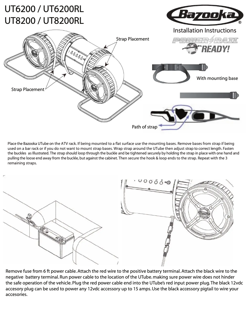 Imagen de la primera página del manual del dispositivo UT6200