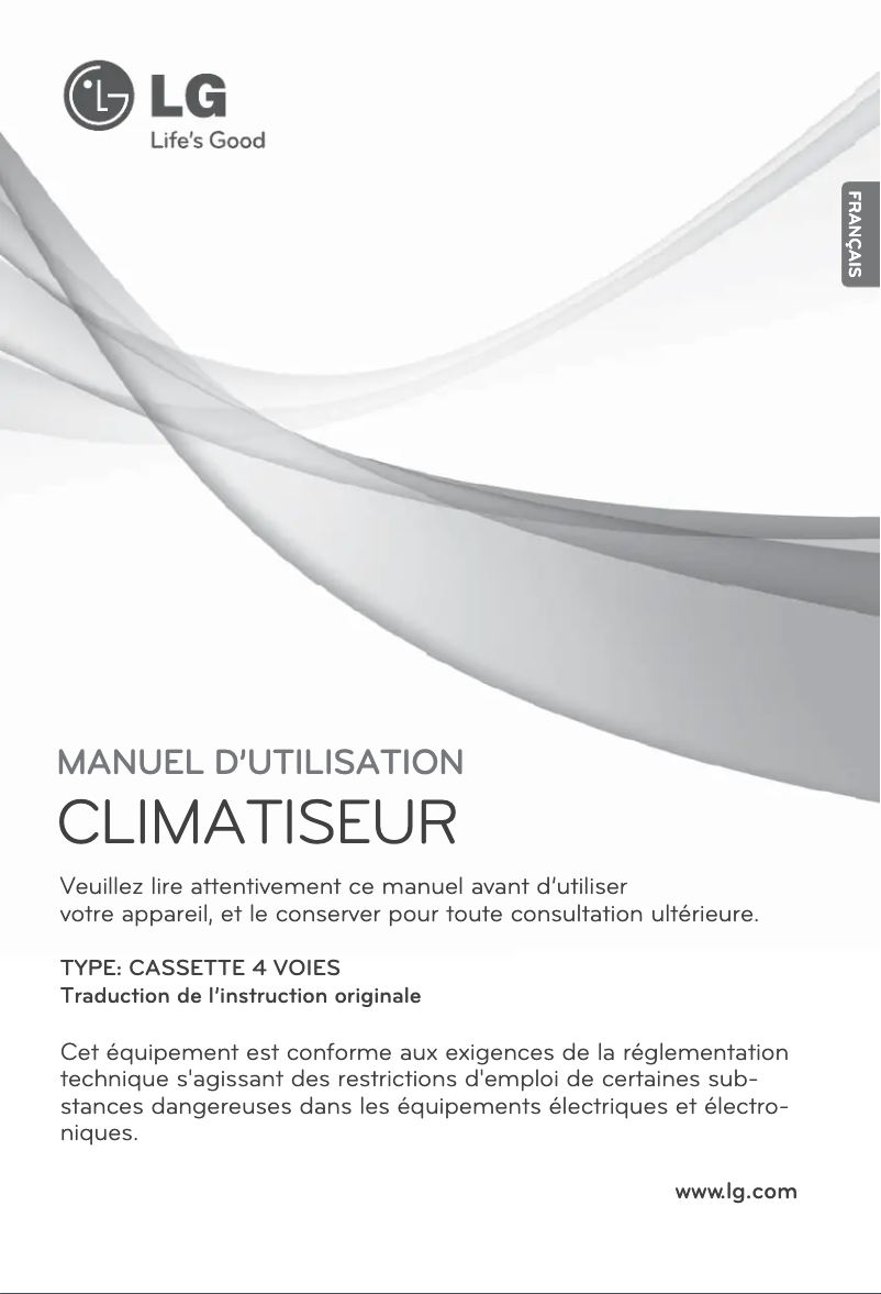 Página 1 del manual Manual de usuario LG MT08AH