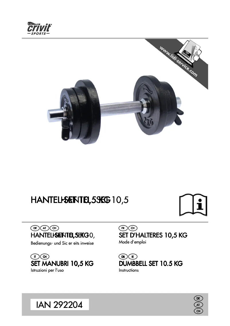 Imagen de la primera página del manual del dispositivo 18118L-18