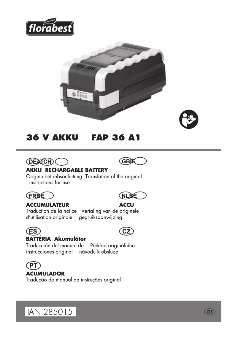 Imagen de la primera página del manual del dispositivo FAP 36 A1