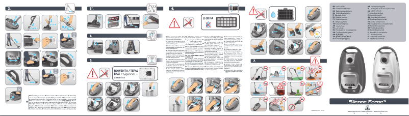 Imagen de la primera página del manual del dispositivo Silence Force TW6451HA