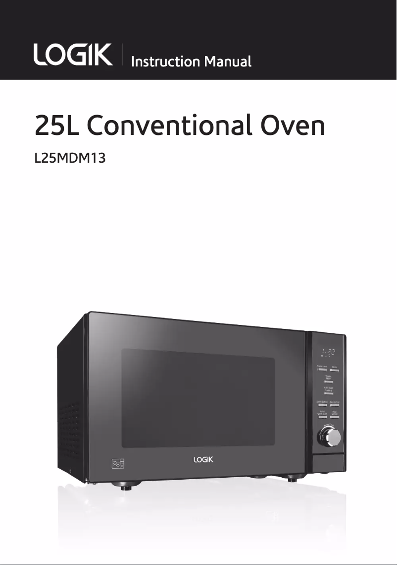 Página 1 del manual Manual de usuario Logik L25MDM13