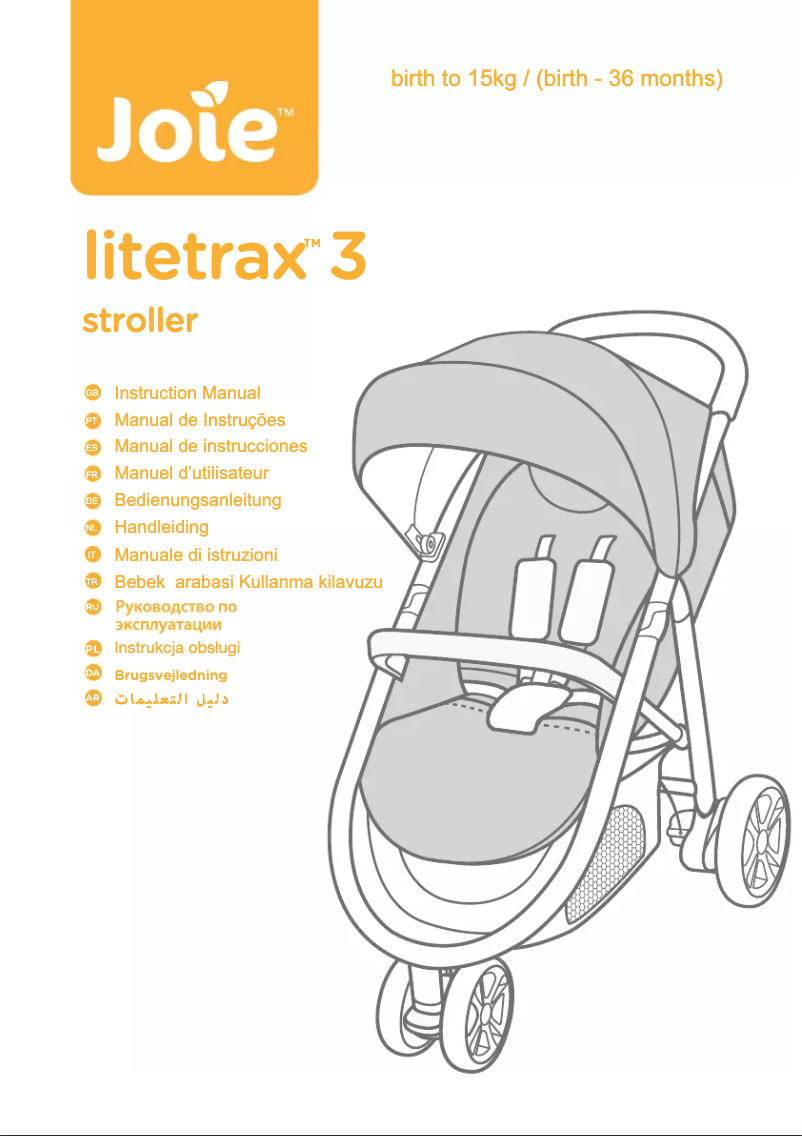 Imagen de la primera página del manual del dispositivo Litetrax 3