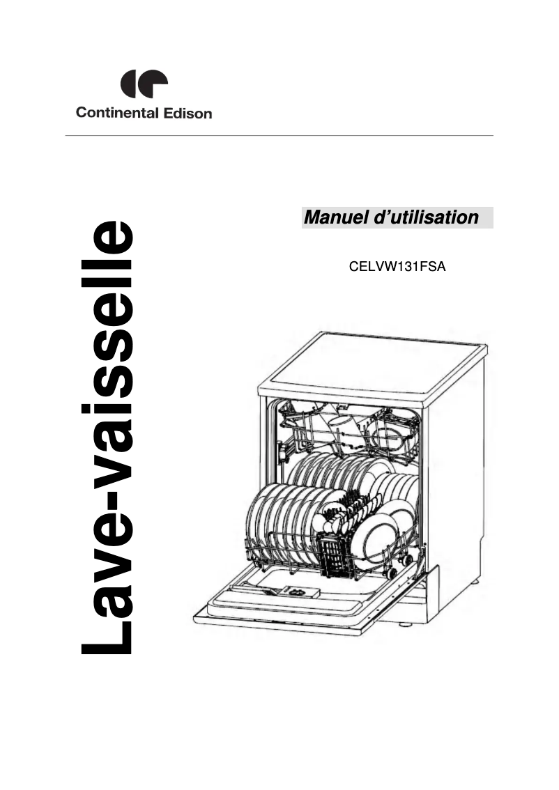 Imagen de la primera página del manual del dispositivo CELVW131FSA