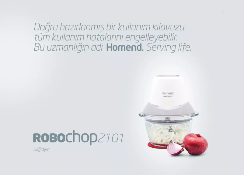 Imagen de la primera página del manual del dispositivo RoboChop