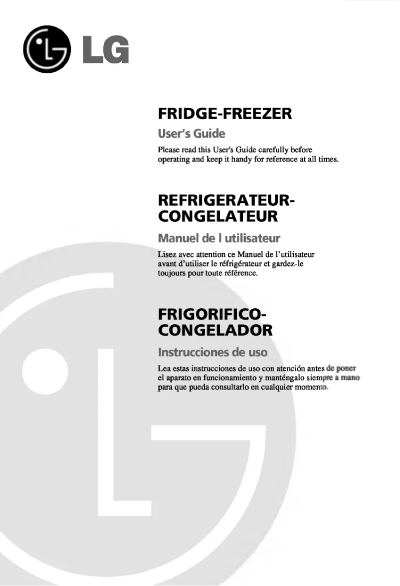 Imagen de la primera página del manual del dispositivo GC-409GTP