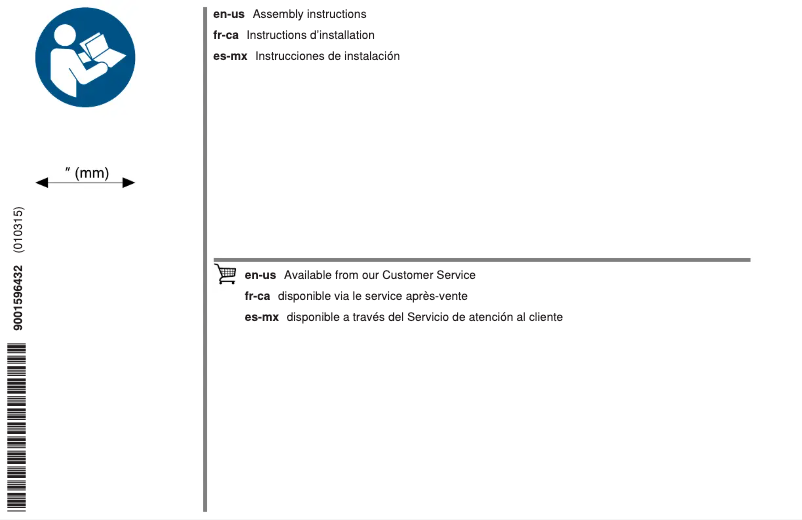 Imagen de la primera página del manual del dispositivo B36FD50SNB