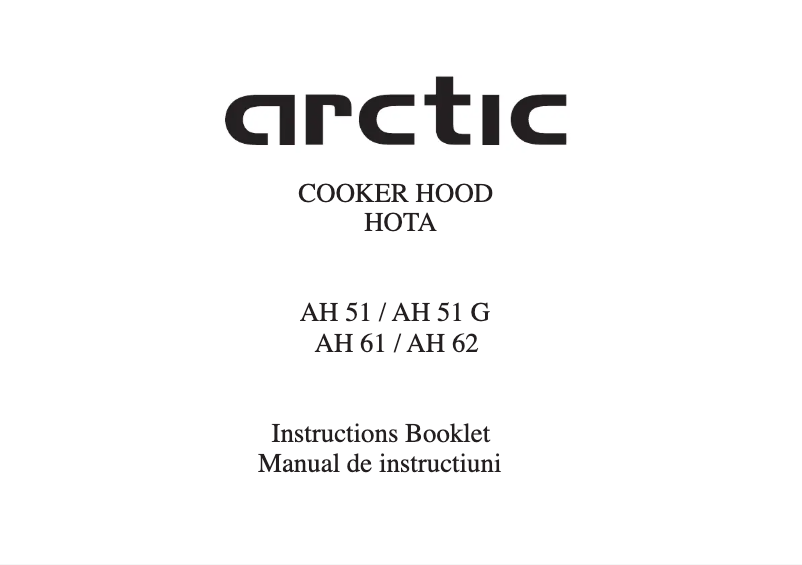 Página nº 1 - Manual de usuario Arctic Cooling AH 51