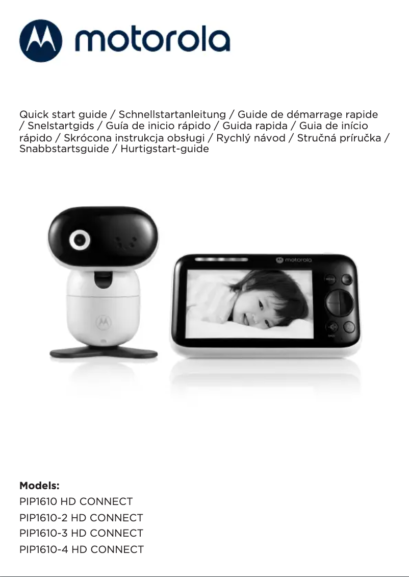 Imagen de la primera página del manual del dispositivo PIP1610