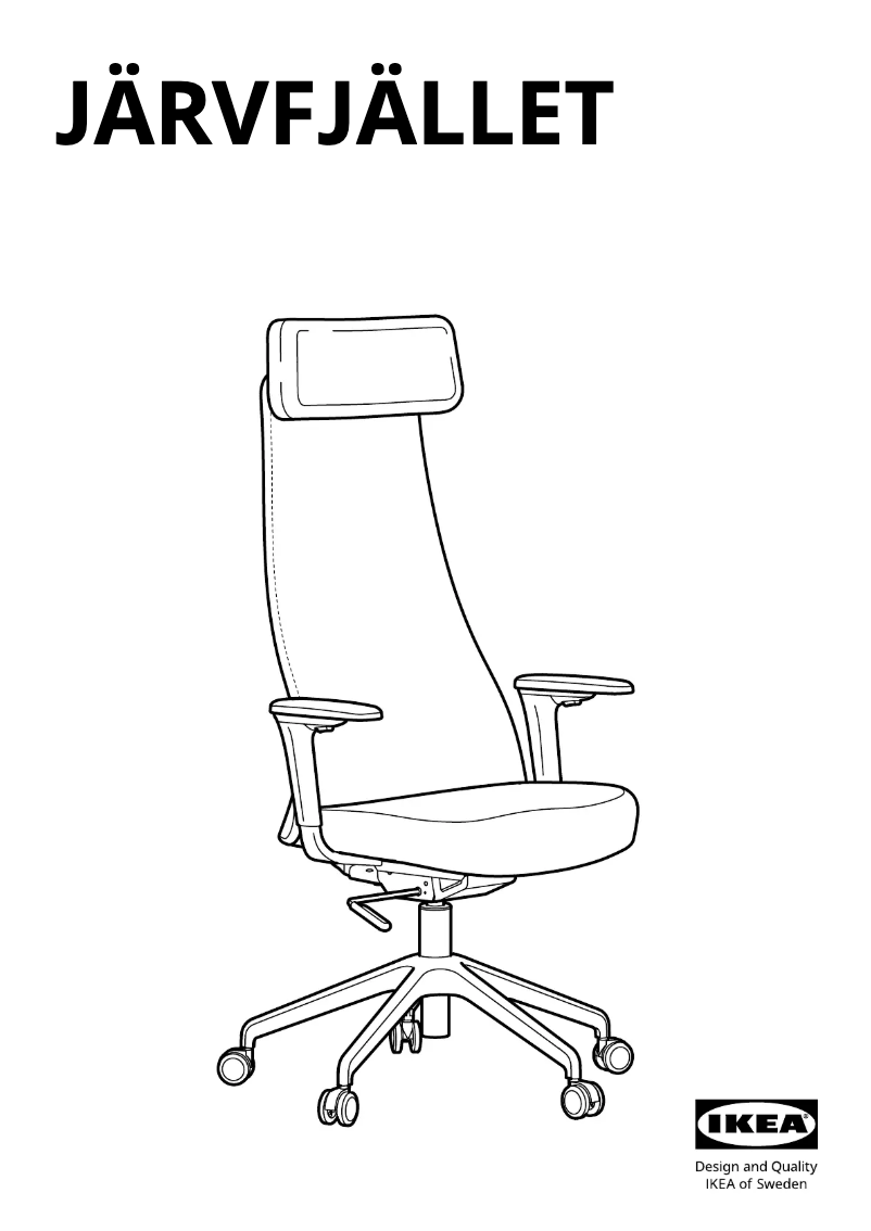 Página 1 del manual Manual de usuario Ikea JÄRVFJÄLLET 205.106.42