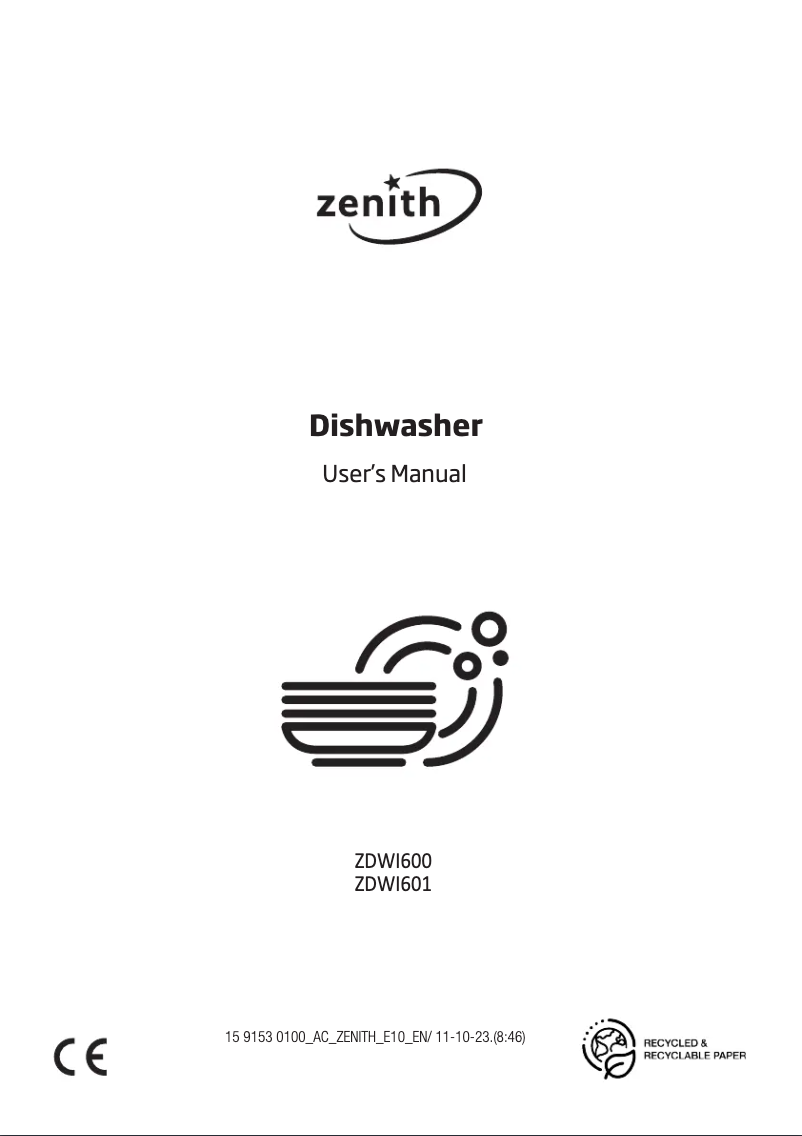 Página 1 del manual Manual de usuario Zenith ZDWI601