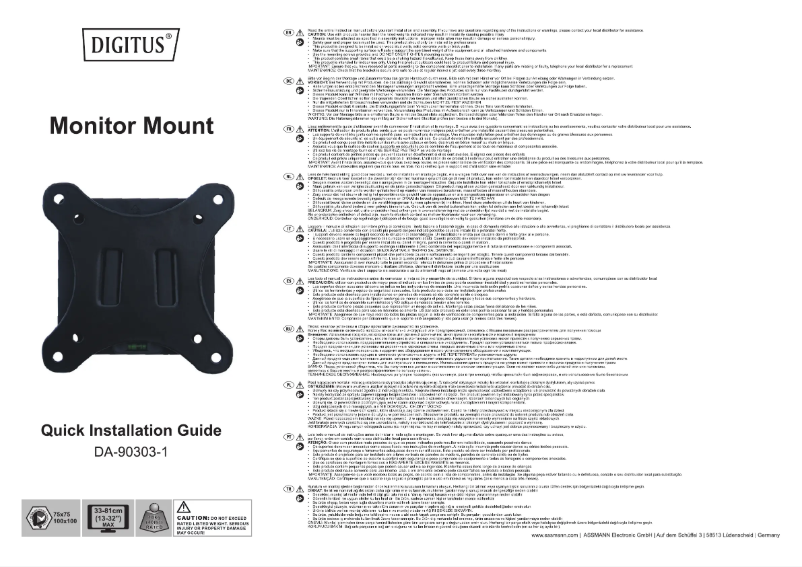 Página 1 del manual Manual de usuario Digitus DA-90303-1