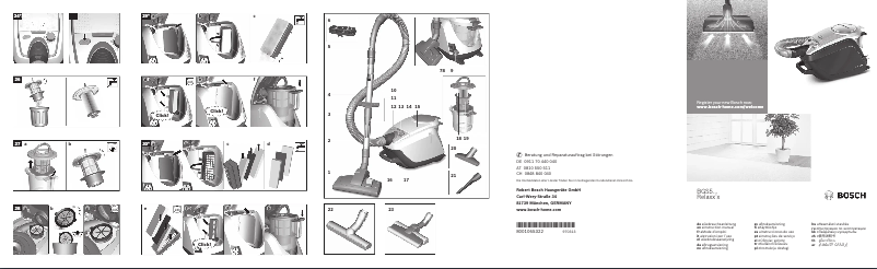 Imagen de la primera página del manual del dispositivo BGS5220