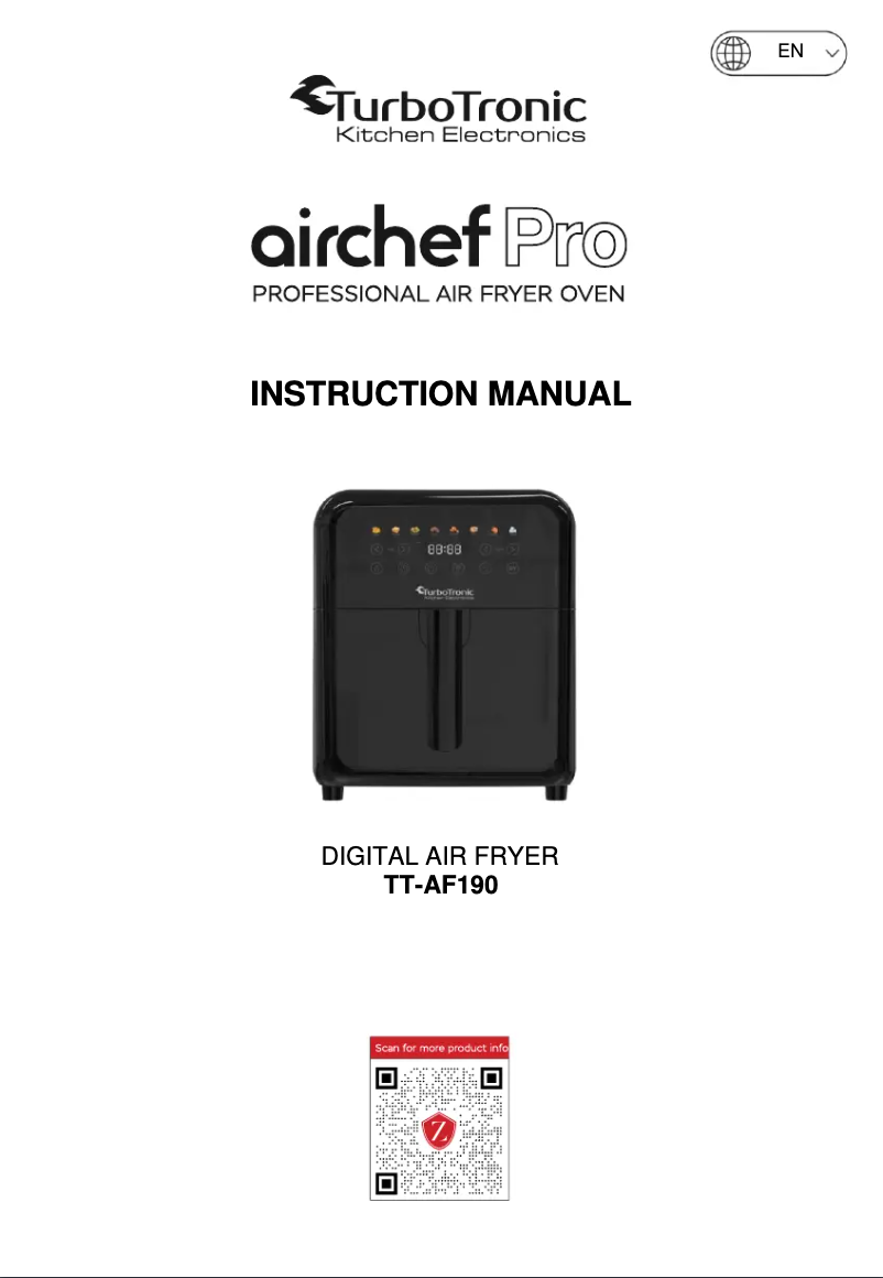 Página 1 del manual Manual de usuario TurboTronic TurboWave TT-EV35TS