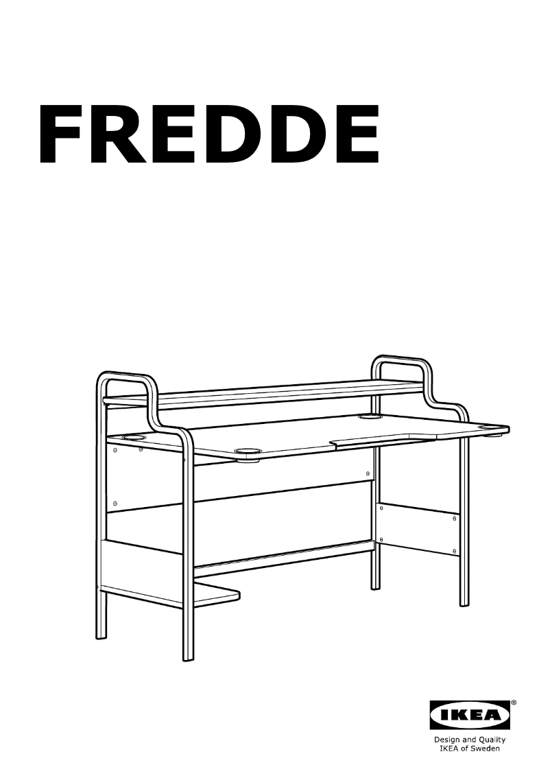 Página 1 del manual Manual de usuario Ikea FREDDE 304.960.61