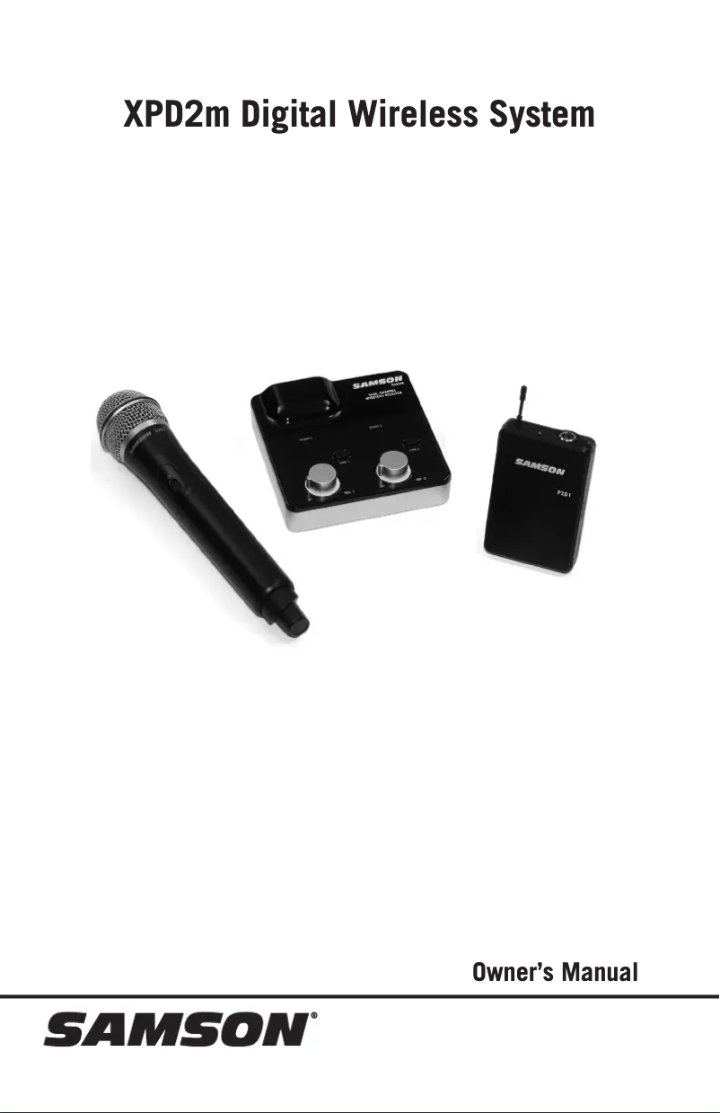 Imagen de la primera página del manual del dispositivo XPD2m