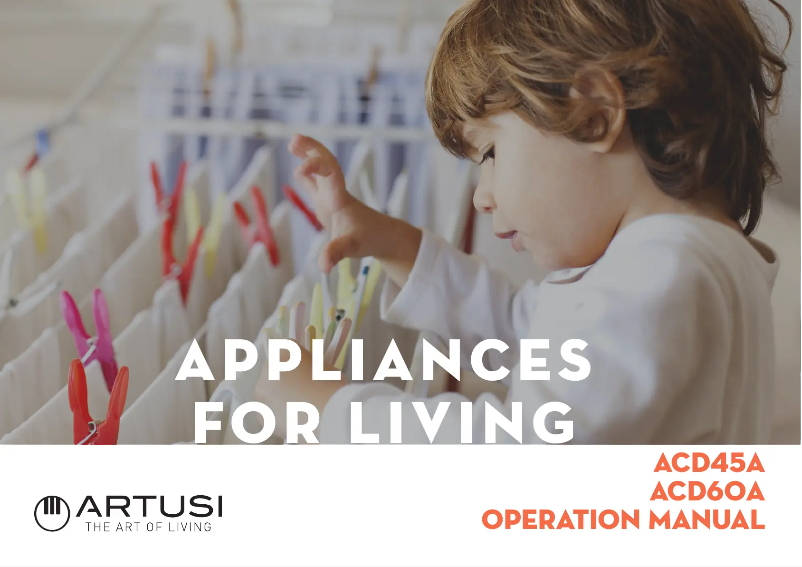 Imagen de la primera página del manual del dispositivo ACD45A