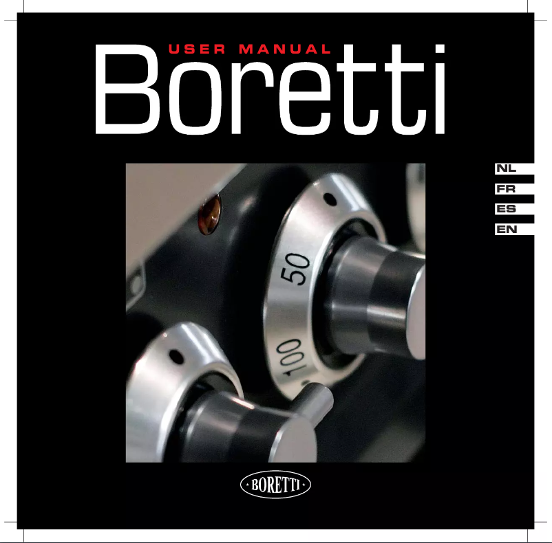 Página 1 del manual Manual de usuario Boretti VP-946 IX