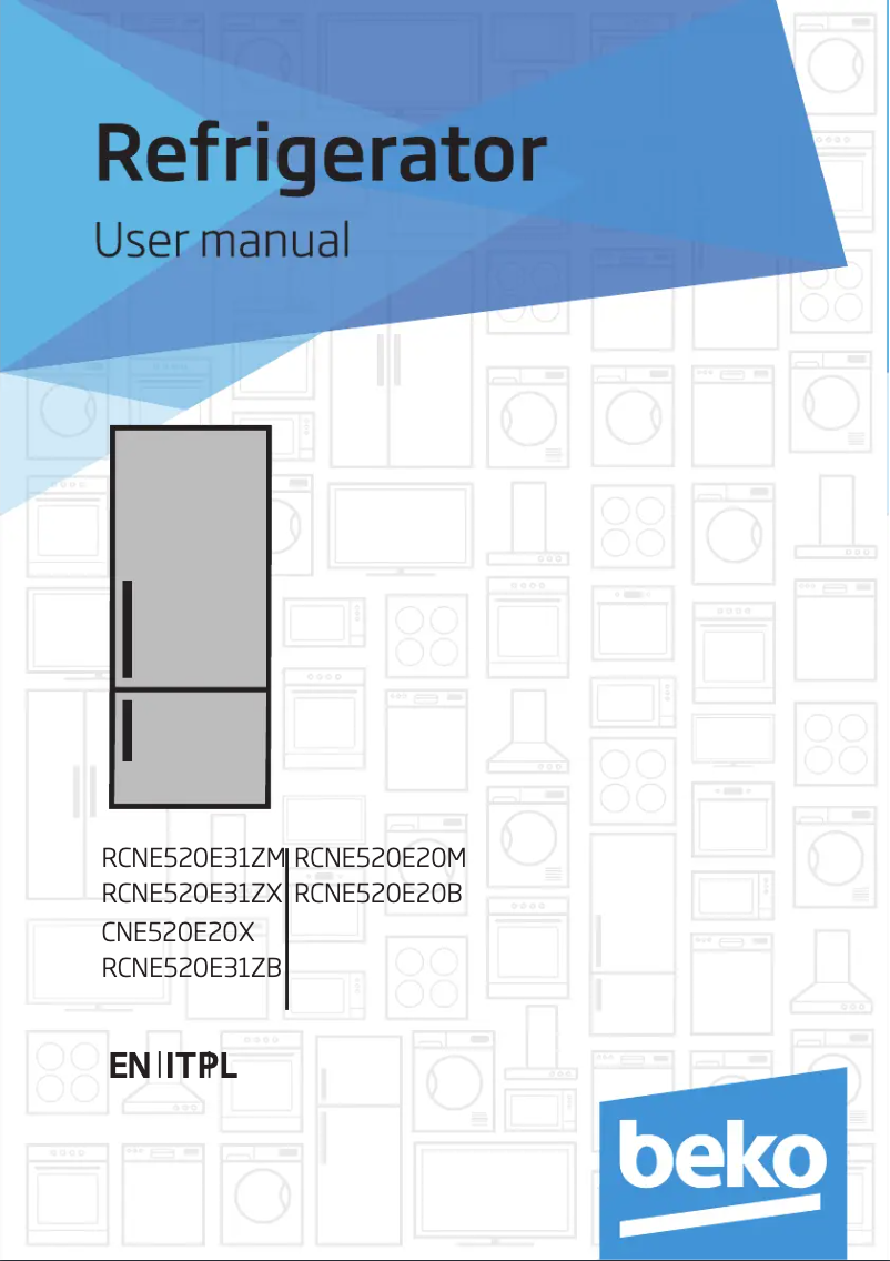 Imagen de la primera página del manual del dispositivo RCNE520E31ZB